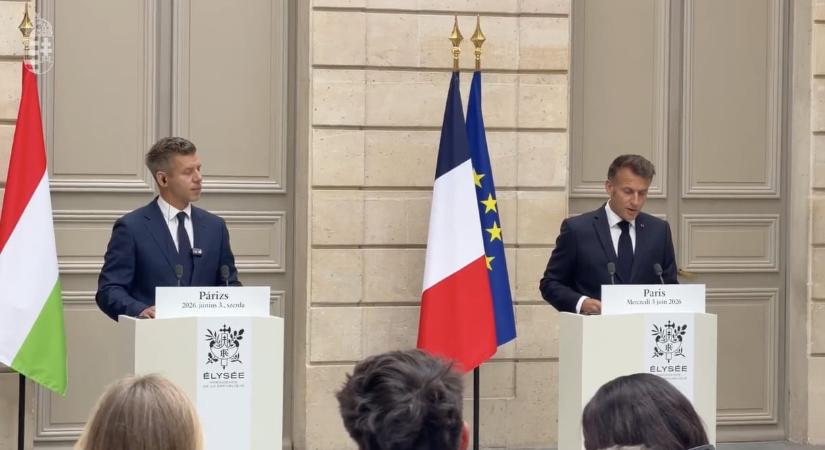 Macron: Minden területen erősítjük a francia-magyar stratégiai együttműködést