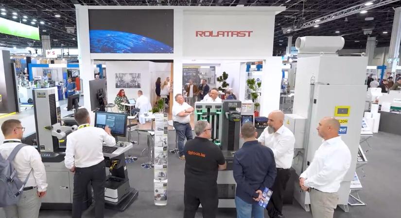 Komplex gyártási megoldások a gyakorlatban – a ROLATAST standjának újdonságai a MACH-TECH 2026-on