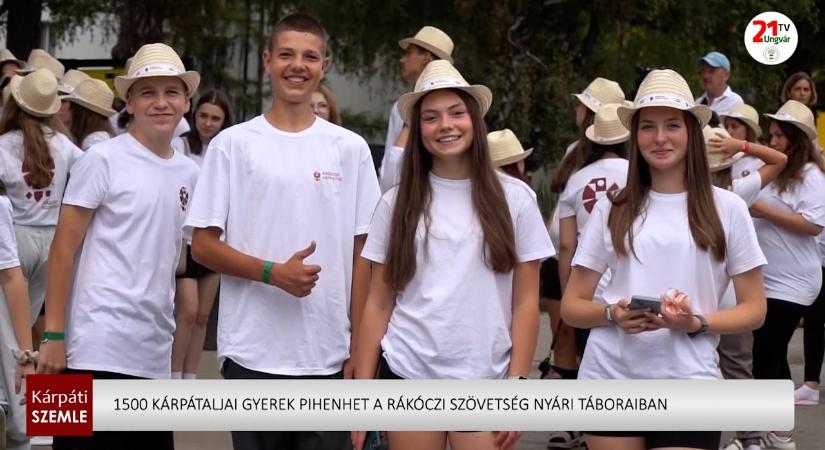 1500 kárpátaljai gyerek pihenhet a Rákóczi Szövetség nyári táboraiban (videó)