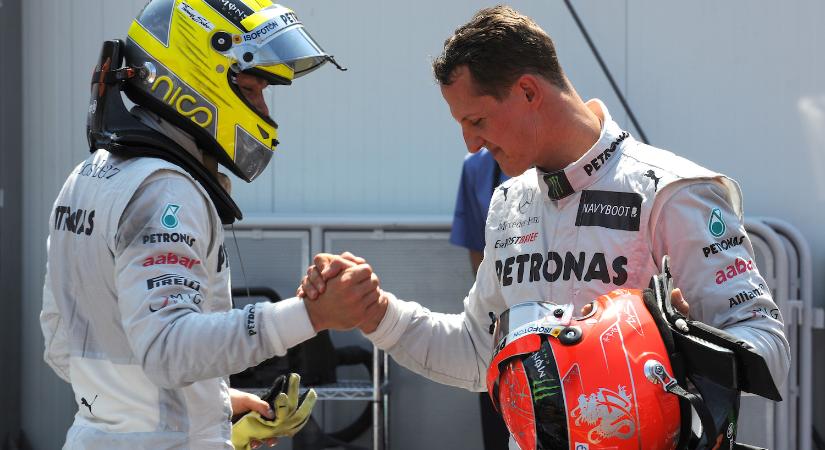 Rosberg elárulta: Schumacher mentális hadviselést folytatott ellene a Mercedesnél