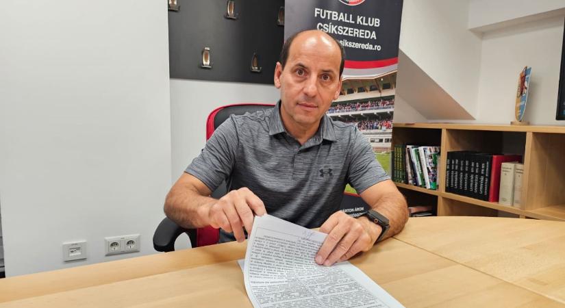 Labdarúgó Szuperliga – Szabó István az FK Csíkszereda új vezetőedzője