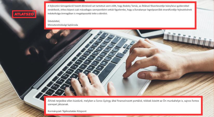 Az adatigénylések mellett még a madaras cikket is jóvá kellett hagyatni Rogánékkal