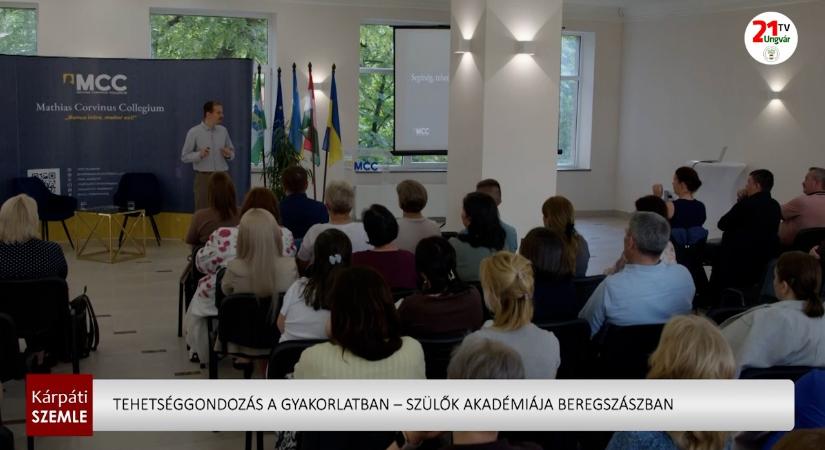 Tehetséggondozás a gyakorlatban - Szülők Akadémiája Beregszászban (videó)