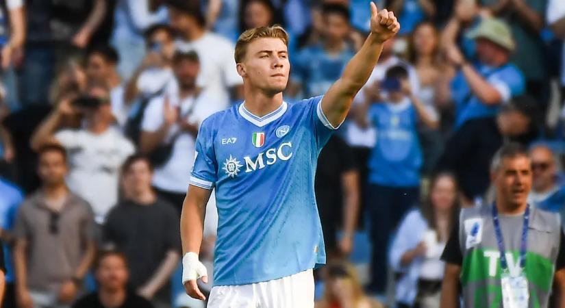 A Napoli megvásárolta Rasmus Höjlund játékjogát a Manchester Unitedtől – hivatalos
