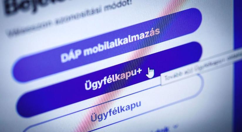 Órákig nem lesz elérhető több Ügyfélkapu-szolgáltatás