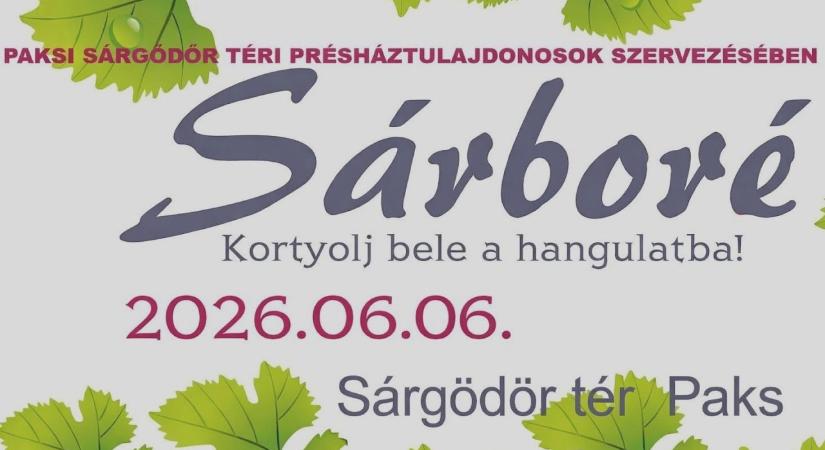 Hagyományt teremtene a Sárboré