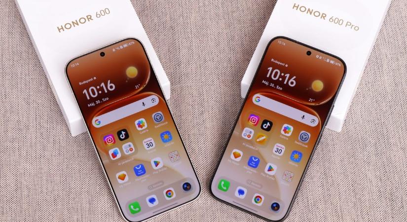 Mint egy androidos iPhone: teszten a 200 megapixeles Honor 600 és 600 Pro
