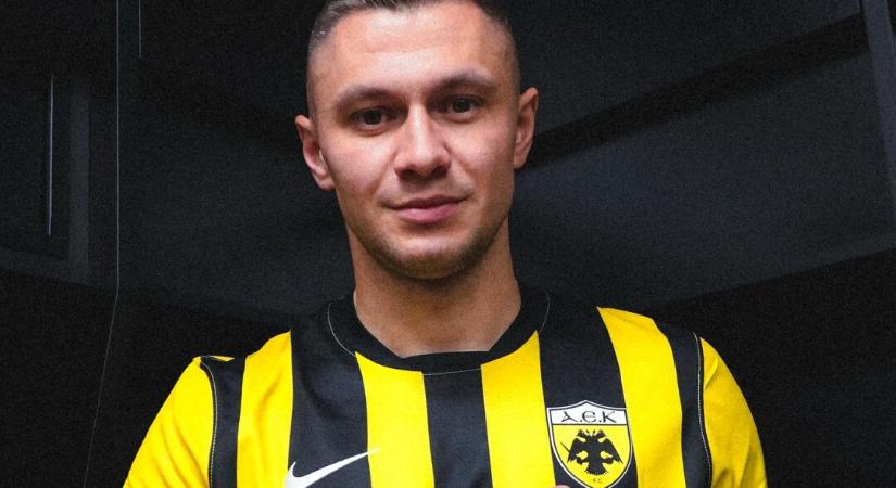 AEK Athén: Varga Barnabás csapattársa lett a korábbi ferencvárosi játékos