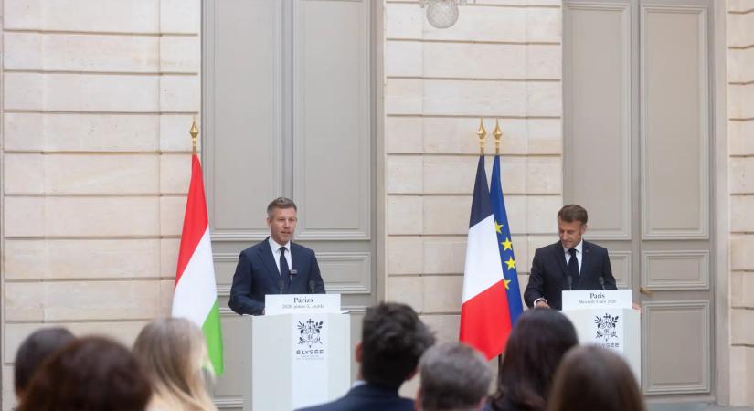Berlin után Párizsban tárgyalt Magyar Péter: Budapestre hívta Emmanuel Macront az '56-os évfordulóra