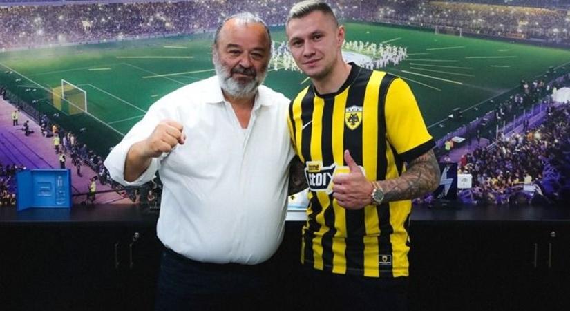 Ismerős arc az AEK-nál: korábbi Fradi-játékost igazolt Varga Barnabás klubja