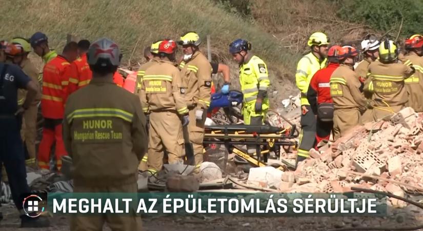 „Mondtam neki, hogy itt vagyunk, próbálunk segíteni” – meghalt a székesfehérvári omlás sérültje