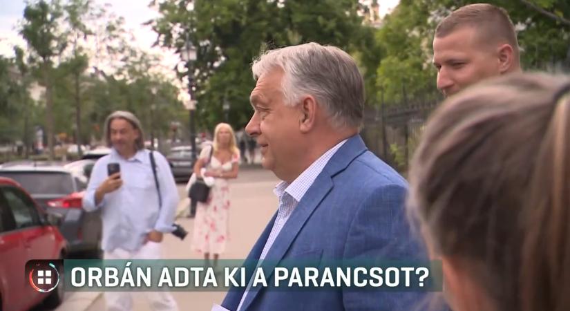 Videó: így reagált Orbán Viktor az RTL aranykonvojra vonatkozó kérdésére