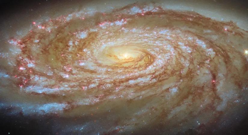 A Hubble űrteleszkóp megörökítette egy spirálgalaxis lassú halálát