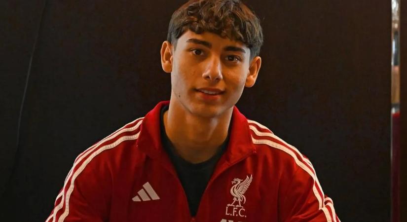 Farkas Erik akadémiai ösztöndíjas lett a Liverpoolnál
