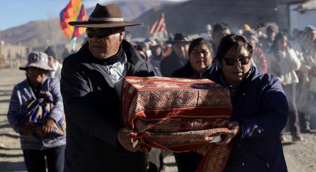 Visszaszolgáltattak egy inka gyermekmúmiát az argentin őslakosoknak