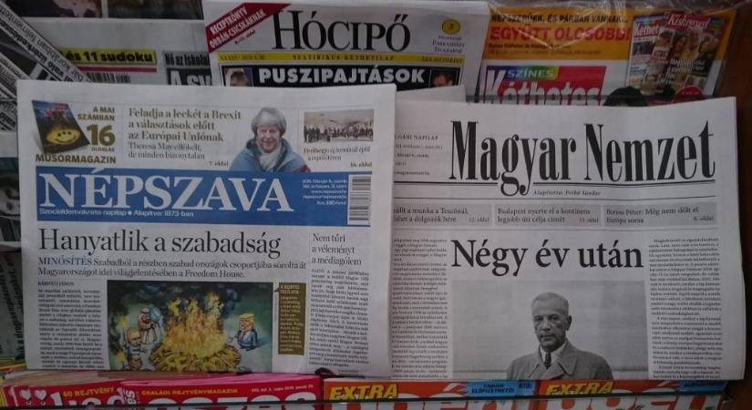 Több mint félmilliárdos veszteség látszik a Népszava kiadójának mérlegében