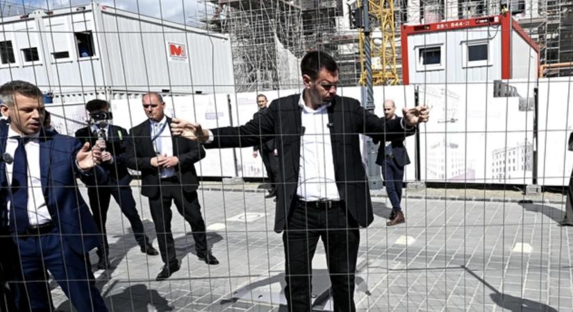 Itt az első sebesültje a kordonbontási „cirkusznak”