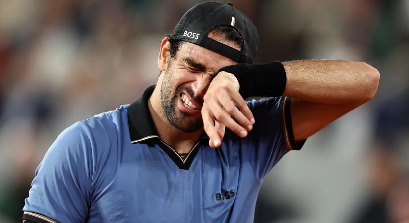 Berrettini megsérült, Arnaldi játszhat olasz házi elődöntőt a Roland Garroson