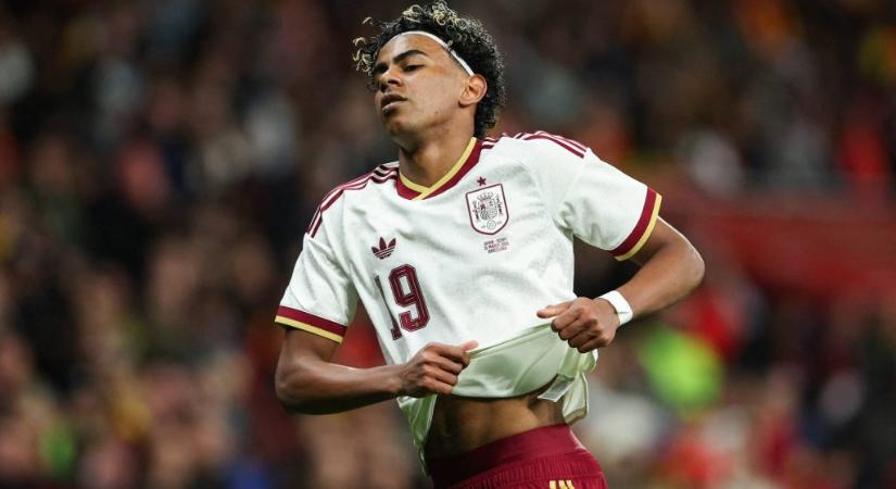 Friss híreket kapott a spanyol válogatott Lamine Yamalról
