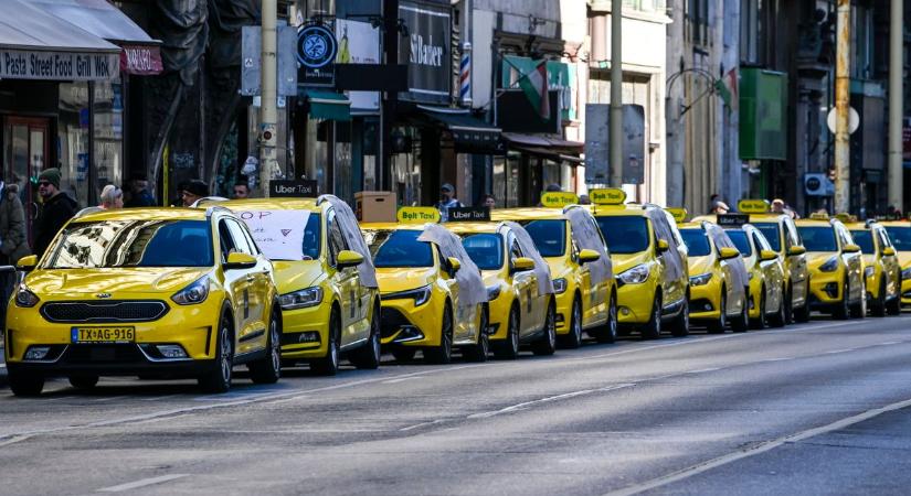 Betelt a pohár a taxisoknál: hatalmas demonstráció szerveződik Budapesten
