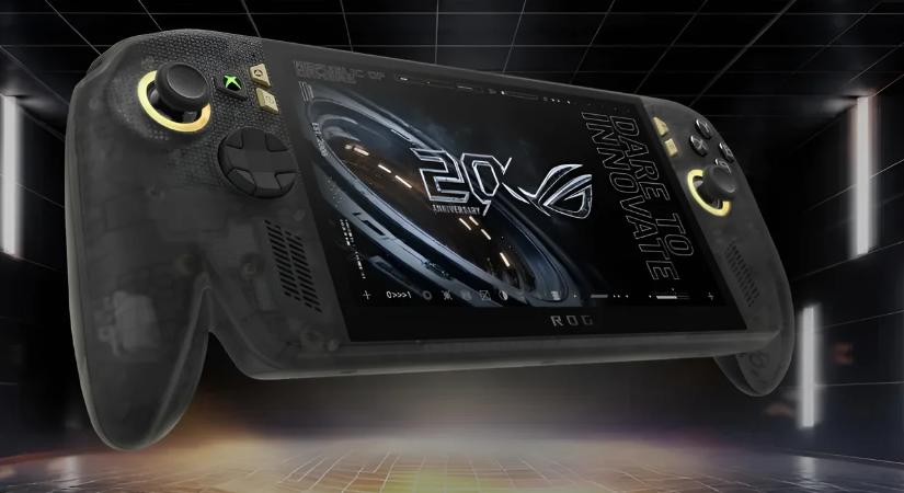 Átlátszó ruhát és 7,4 hüvelykes OLED kijelzőt kapott az ASUS RoG XBOX Ally X20, az ASUS ünnepi kézi játékkonzolja