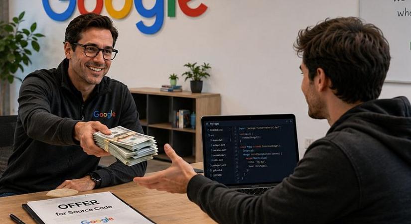 Pénzt kínál Android-fejlesztőknek app-jaik forráskódjáért a Google