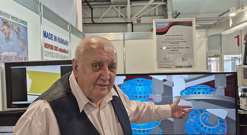 Így növeli a CNC-gyártás hatékonyságát a Novum szoftvere