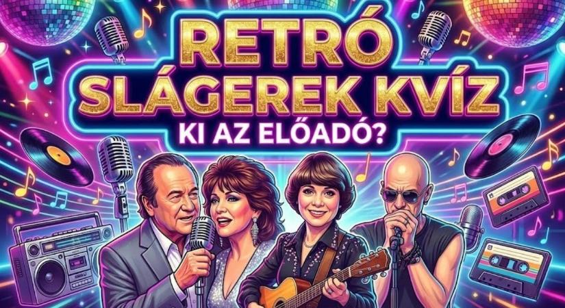 Retro zene kvíz: Felismered a régi magyar slágereket egyetlen sorból?