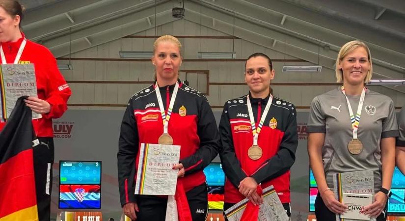 Két újabb magyar érem a teke-vb-n