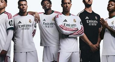 Bemutatta új mezét a Real Madrid!