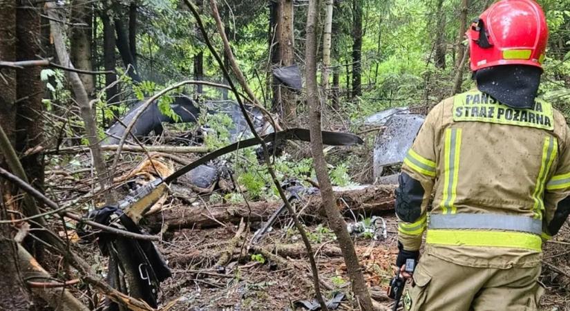Magyarországi repülés után csapódhatott hegyoldalba egy helikopter