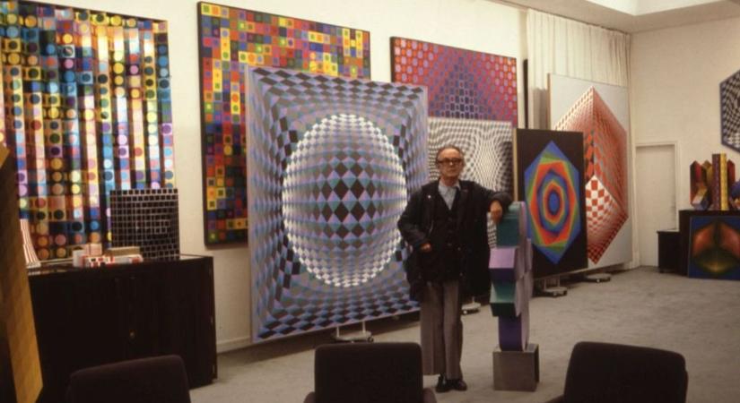 Victor Vasarely képei inspirálják a Zsolnay Fényfesztivál nemzetközi fényfestőversenyét
