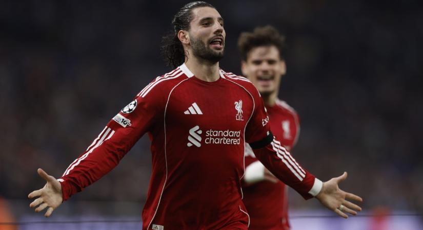 Szavaztak a Liverpool szurkolói, Szoboszlai Dominik lett a szezon ásza