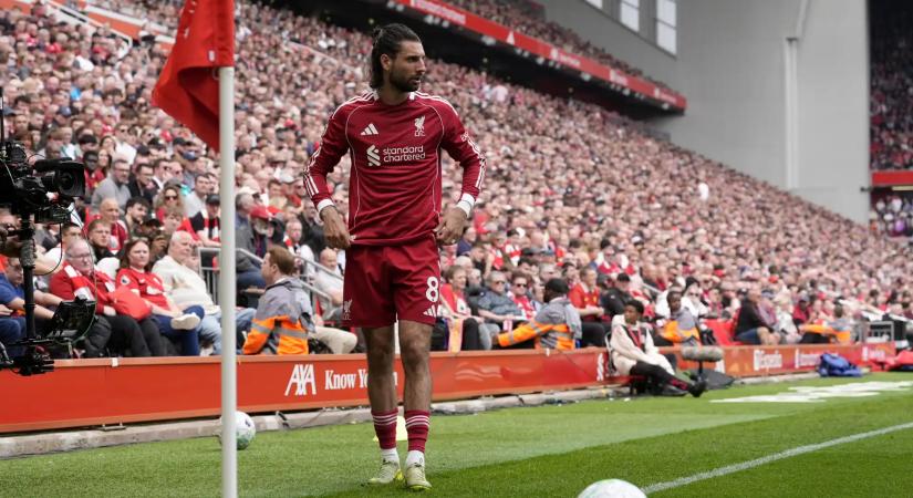 Szoboszlai Dominikot választották a Liverpool szezon legjobb játékosának