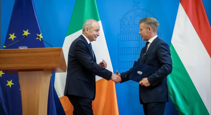 Magyar Péter az ír miniszterelnökkel tárgyalt Budapesten, majd azt mondta, nincsenek vitás ügyek a két ország között
