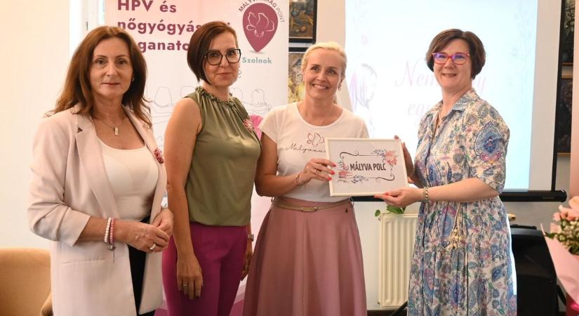 Fontos lépést tett Szolnok a nőgyógyászat terén: megnyílt a Mályvavirág Pont – galériával