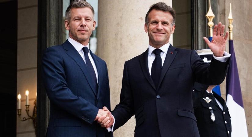 Macron és Magyar Péter találkozója Párizsban: „Oroszországra nyomást kell gyakorolni!”