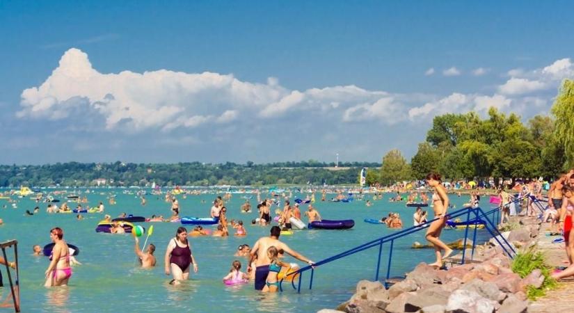 Balaton: a csapadékhiány miatt bukkanhat fel ismét a hírhedt Majomsziget