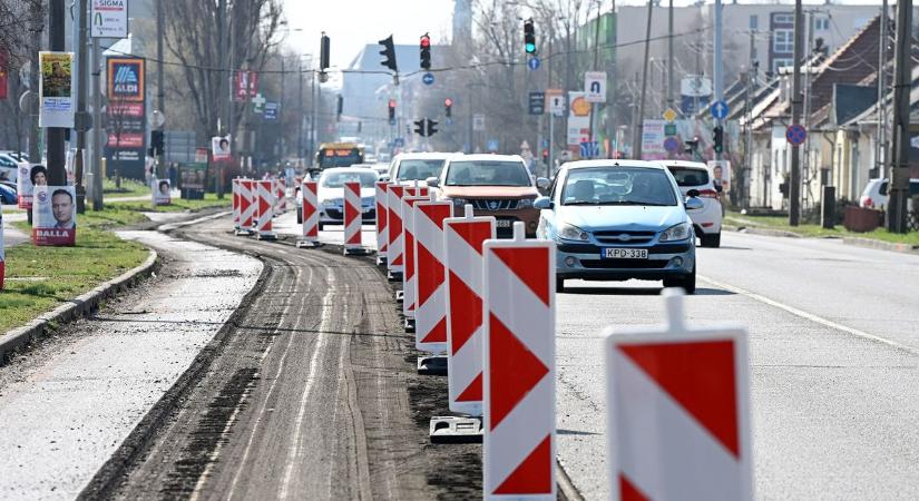 Jó hír az egri autósoknak: napok kérdése, és elkészül egy fontos csomópont felújítása