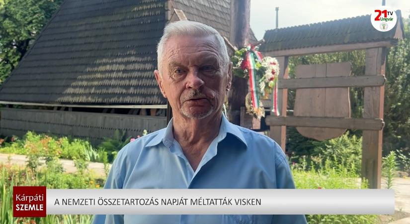 A Nemzeti Összetartozás Napját méltatták Visken (videó)