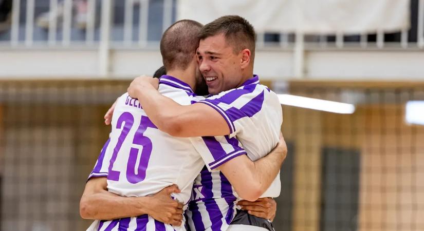 Fordított az Újpest, megőrizte pályaelőnyét a Nyíregyházával szemben a futsal NB I döntőjében
