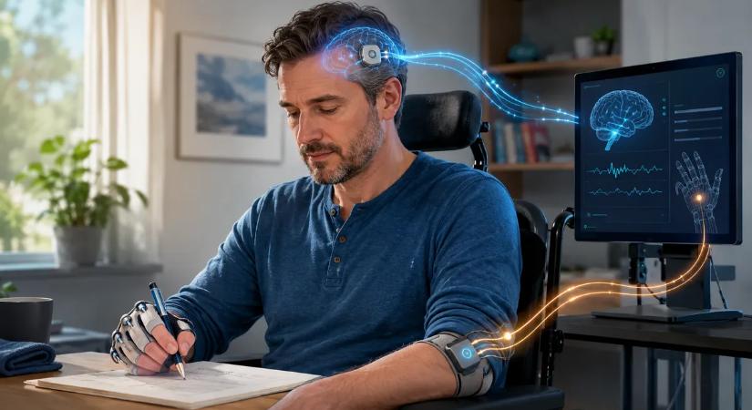 Szenzációs technológia – Hat év bénultság után újra leírta a nevét egy férfi