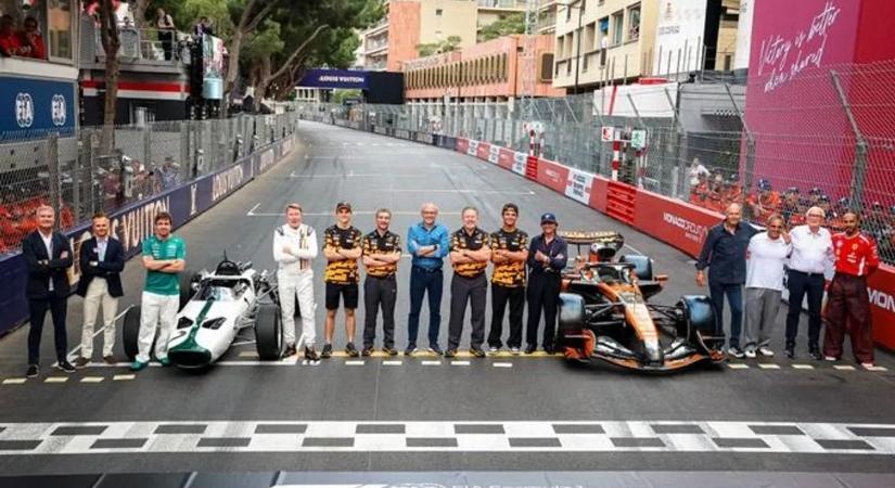 Alonso és Hamilton is beállt a McLaren mellé Monacóban