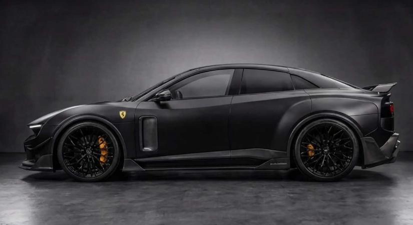 Tuningcég tette emészthetőbbé a Ferrari megosztó külsejű első villanyautóját