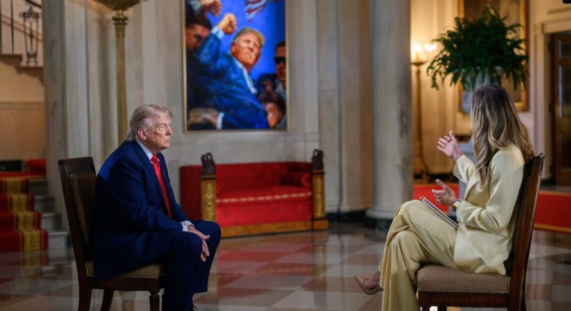 Élő adásban reagált Donald Trump az Ukrajnában történtekre