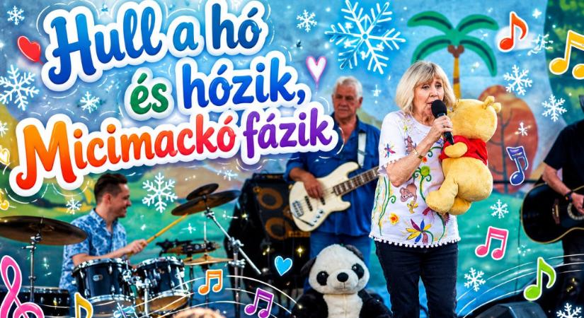 Micimackó azért nem fog megfagyni a Gyerek Szigeten...