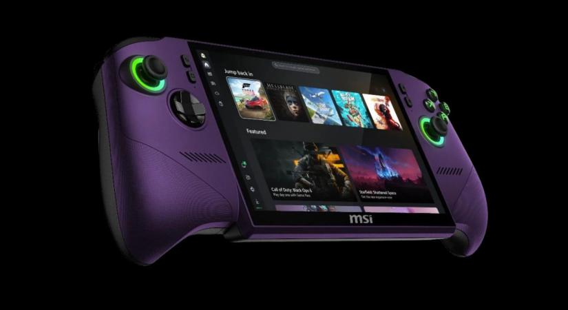 Az MSI a Claw 8 EX AI formájában száll fel az Intel Arc G3 vonatra
