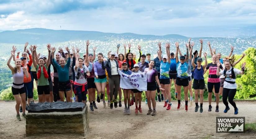 Egyedülálló program került megrendezésre a Normafán a Női Terepfutás
