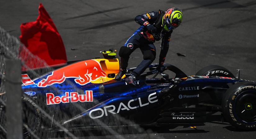 Autótörést hozott az első monacói F1-edzés