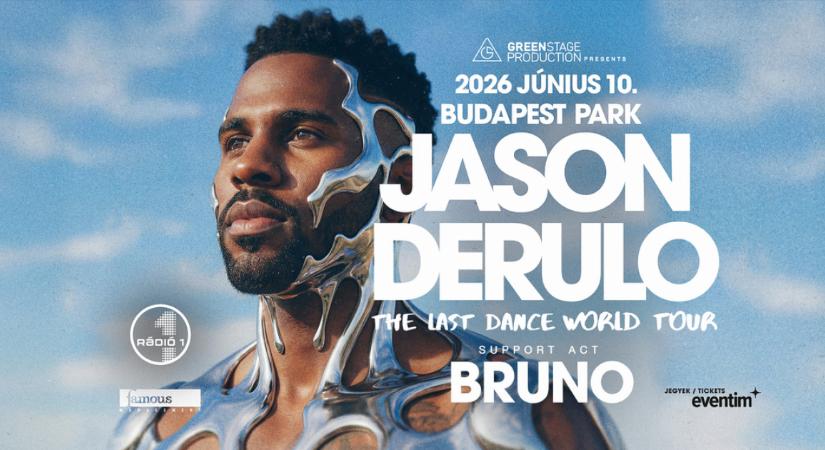 Bruno lesz Jason Derulo budapesti koncertjének előfellépője